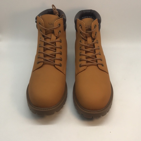Nautical Menś Tan Pratt Combat Boot Size 11 - Picture 14 of 14